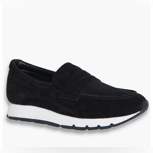 NWT VOILE BLANCHE JULIA Hybrid Loafer Sneaker in Black